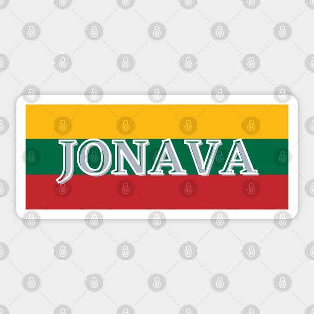 Jonava City in Lithuania Sticker by aybe7elf